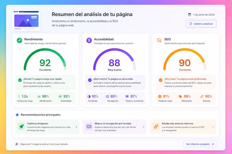metricas web